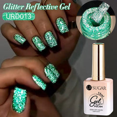 Glitter Reflective Gel URD013 15ml Gel Nail Polish UR SUGAR 