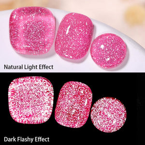 Glitter Reflective Gel URD010 15ml Gel Nail Polish UR SUGAR 