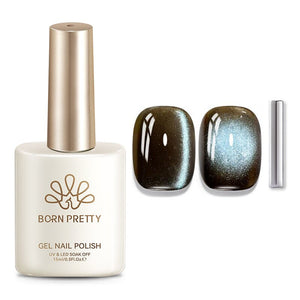 Colored Cat Magnetic Gel MY247 Mint Chocolate 15ml Gel Nail Polish BORN PRETTY 