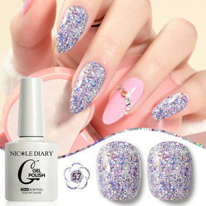 Color Gel Polish 10ml Gel Nail Polish NICOLE DIARY 57 