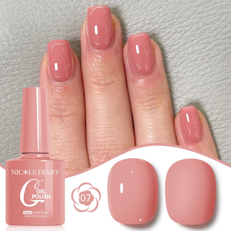 Color Gel Polish 10ml Gel Nail Polish NICOLE DIARY 07 