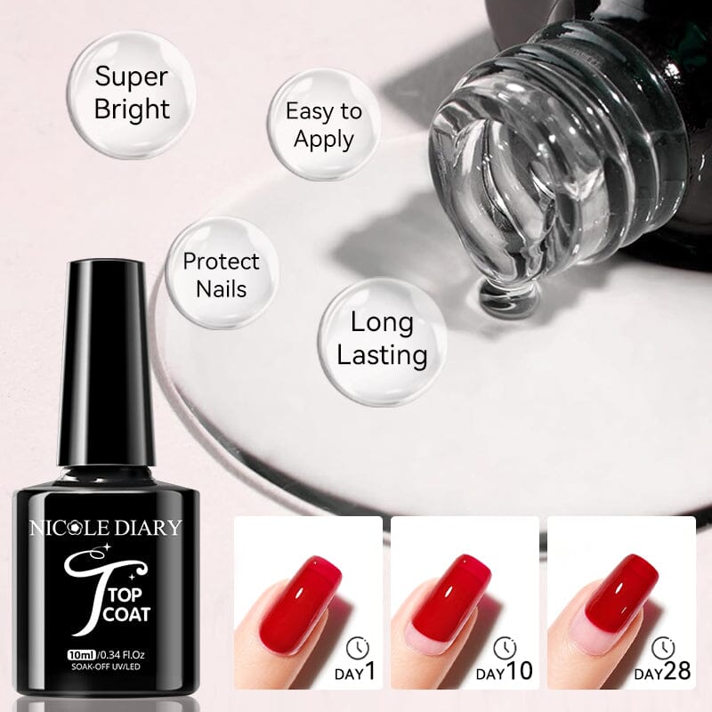 Base Gel Top Coat 10ml Base & Top Coat UR SUGAR 