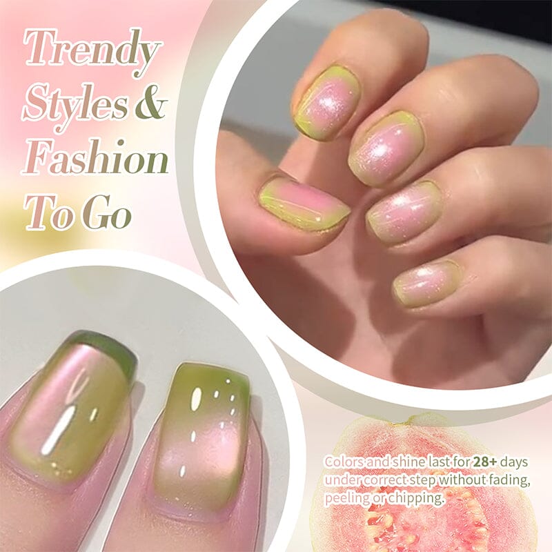 Colored Cat Magnetic Gel MY278 Guava 10ml HEMA/TPO FREE Gel Nail Polish BORN PRETTY 
