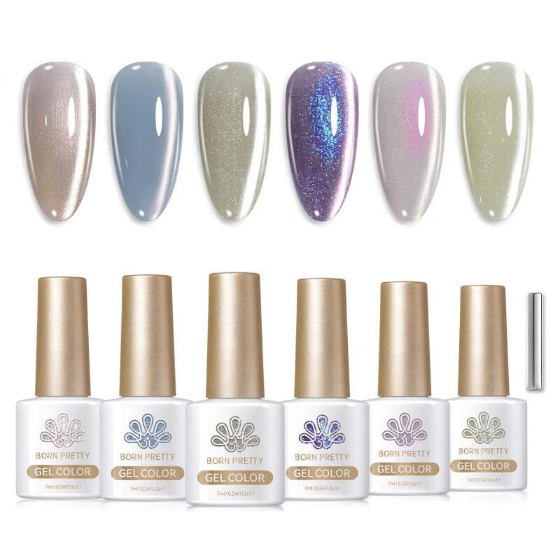 6 Colors Cat Magnetic Gel M44 Celestial Vault 7ml Gel Nail Polish BORN PRETTY 