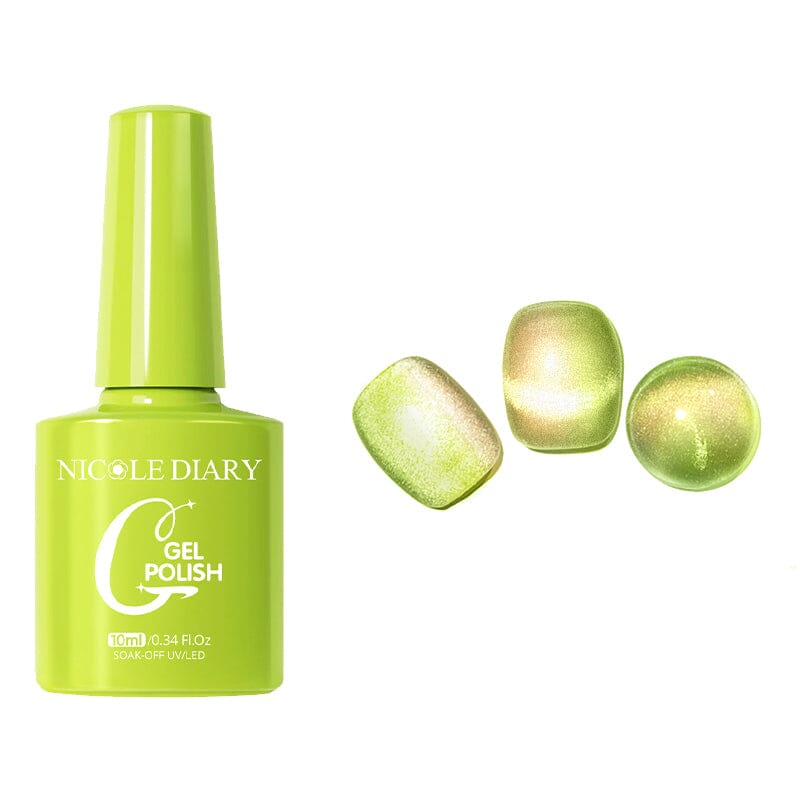 Cat Magnetic Gel MY01 Guava 10ml Gel Nail Polish NICOLE DIARY 