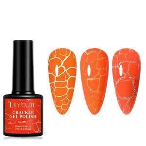 Neon Crackle Gel Polish LC-CN11 7ml Gel Nail Polish LILYCUTE 