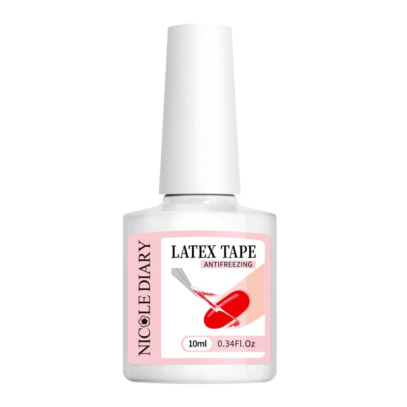 Antifreezing Latex Tape 10ml Nail Care NICOLE DIARY 