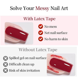 Antifreezing Latex Tape 10ml Nail Care NICOLE DIARY 