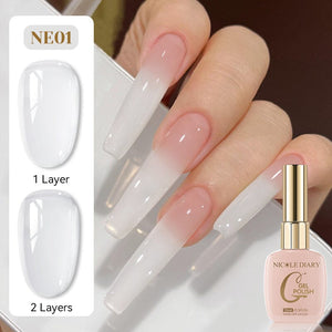 Jelly Gel NE01 15ml Gel Nail Polish NICOLE DIARY 
