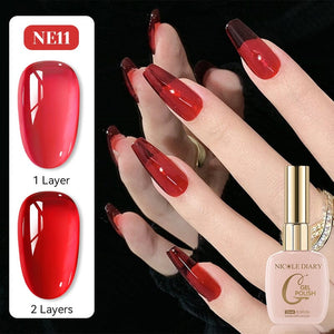 Jelly Gel NE11 15ml Gel Nail Polish NICOLE DIARY 