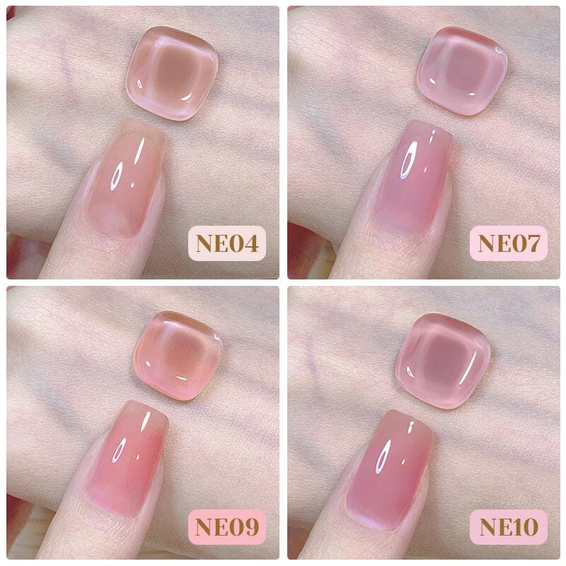 Jelly Gel NE08 15ml Gel Nail Polish NICOLE DIARY 