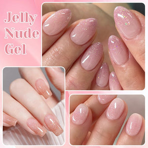 Jelly Gel NE01 15ml Gel Nail Polish NICOLE DIARY 