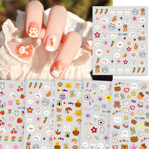 3D Nail Sticker JO-1882 Clearance No Brand 