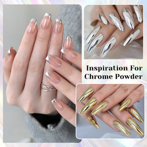 Chrome Top Coat 15ml Gel Nail Polish NICOLE DIARY 