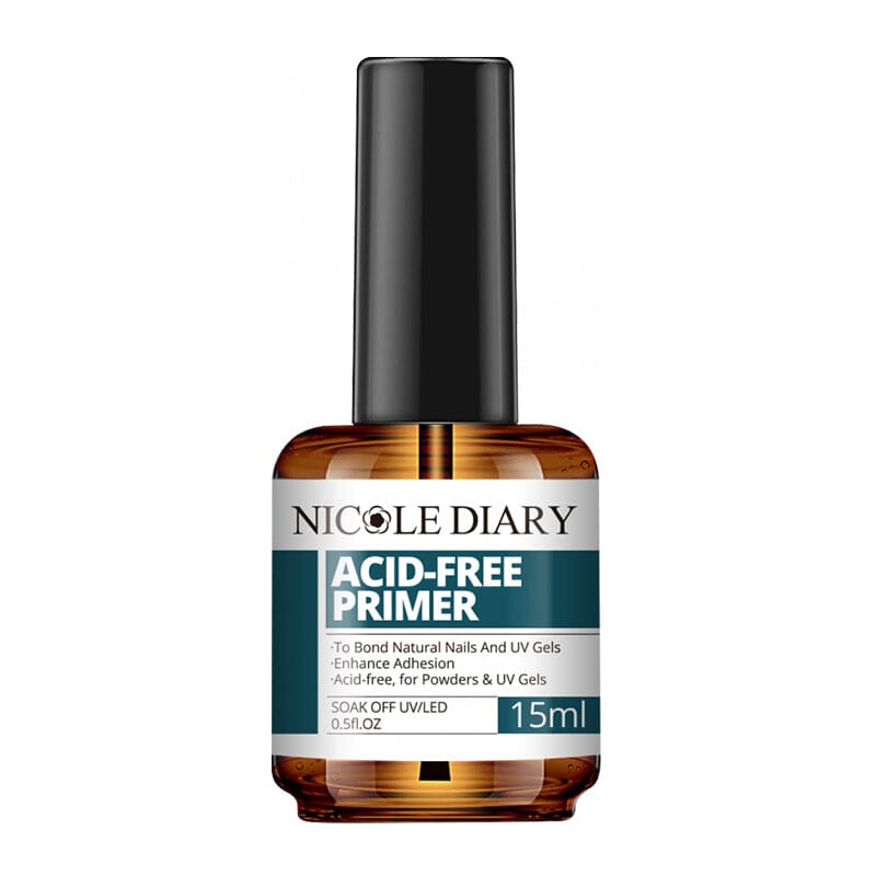 Nail Prep Dehydrator Acid-Free Primer 15ml Nail Care NICOLE DIARY Acid-Free Primer 