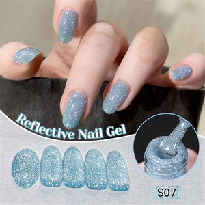 Reflective Gel S07 15ml Gel Nail Polish NICOLE DIARY 
