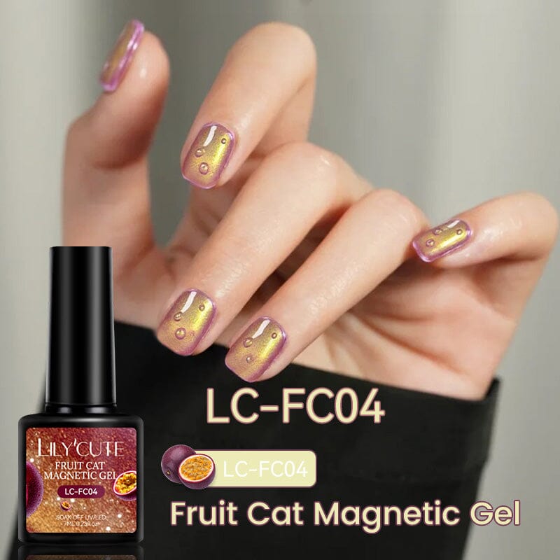 Fruit Cat Magnetic Gel Polish 7ml Gel Nail Polish LILYCUTE LC-FC04 