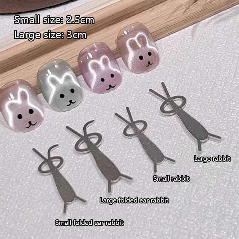 Rabbit Shaped Magnetic Stick #02 Large Rabbit Tools & Accessories No Brand 