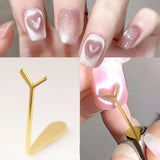 Y-shaped Heart Design Magnetic Stick Gold Tools & Accessories No Brand 