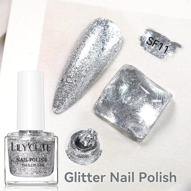 Glitter Nail Polish 7ml Nail Polish LILYCUTE SF11 