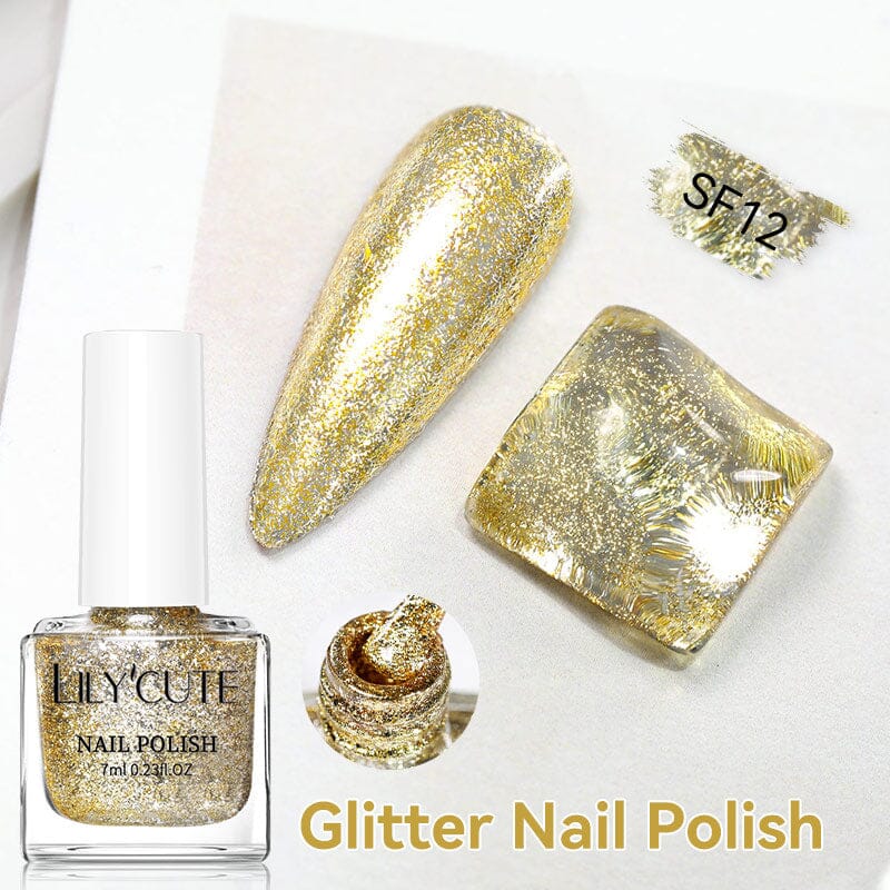 Glitter Nail Polish 7ml Nail Polish LILYCUTE SF12 