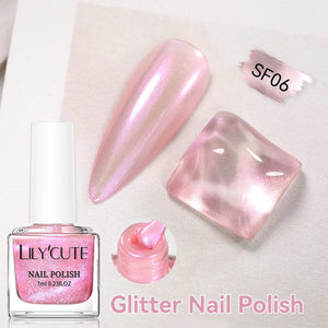Glitter Nail Polish 7ml Nail Polish LILYCUTE SF06 