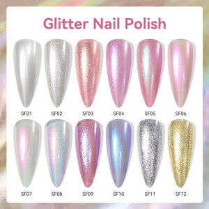 Glitter Nail Polish 7ml Nail Polish LILYCUTE 