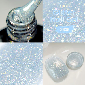 Glitter Gel Polish LC-XS08 7ml Gel Nail Polish LILYCUTE 