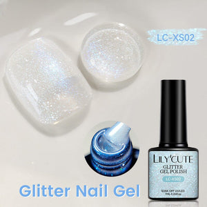 Glitter Gel Polish LC-XS02 7ml Gel Nail Polish LILYCUTE 