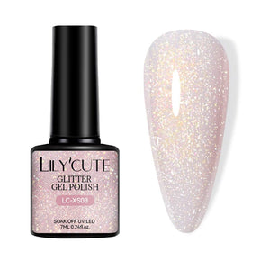 Glitter Gel Polish LC-XS03 7ml Gel Nail Polish LILYCUTE 