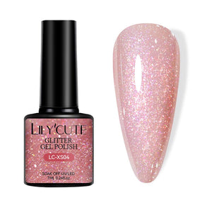 Glitter Gel Polish LC-XS04 7ml Gel Nail Polish LILYCUTE 