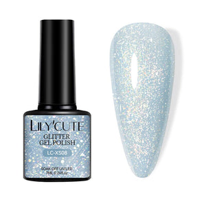 Glitter Gel Polish LC-XS08 7ml Gel Nail Polish LILYCUTE 