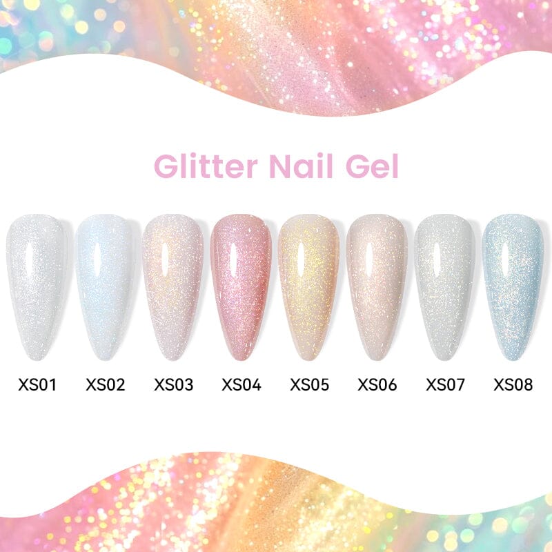 Glitter Gel Polish LC-XS03 7ml Gel Nail Polish LILYCUTE 