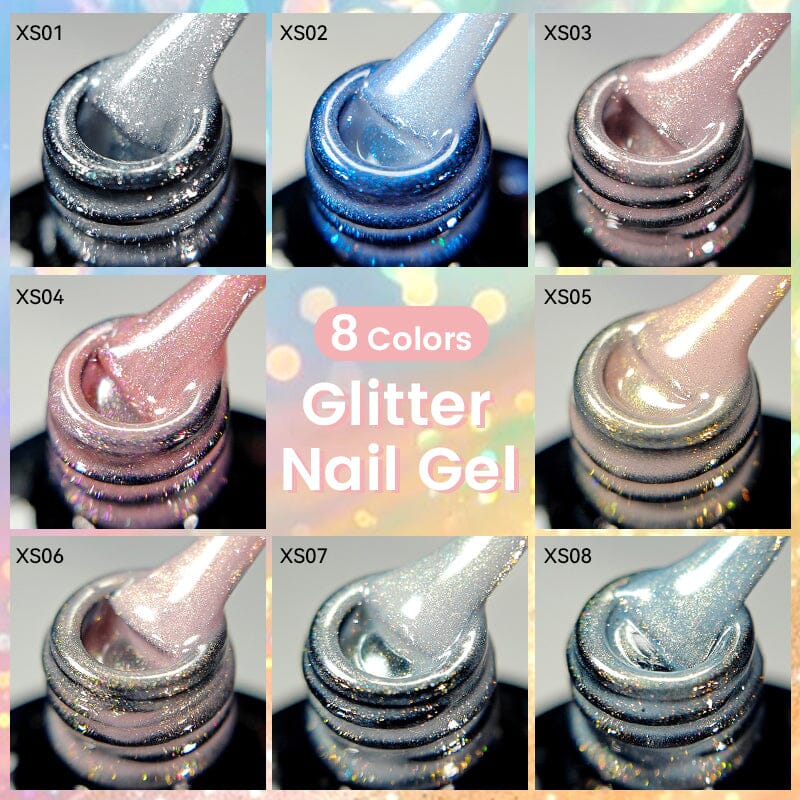 Glitter Gel Polish LC-XS07 7ml Gel Nail Polish LILYCUTE 