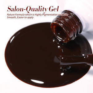 6 Colors Jelly Gel J10 Amber Veil 7ml Gel Nail Polish BORN PRETTY 