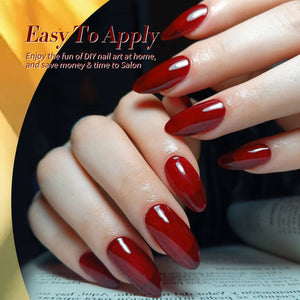 6 Colors Jelly Gel J10 Amber Veil 7ml Gel Nail Polish BORN PRETTY 