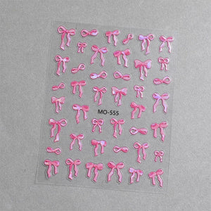 Bowknot 3D Nail Sticker MO-555 Nail Art No Brand 