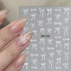 Bowknot 3D Nail Sticker MO-554 Nail Art No Brand 