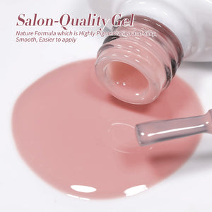 6 Colors Jelly Gel J13 Blush Jelly 7ml Gel Nail Polish BORN PRETTY 