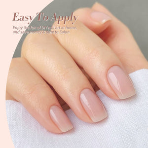 6 Colors Jelly Gel J15 Bare Tea 7ml Gel Nail Polish BORN PRETTY 
