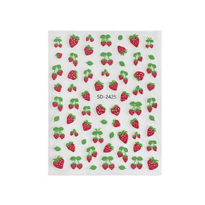 3D Nail Sticker SD-2425 Clearance No Brand 