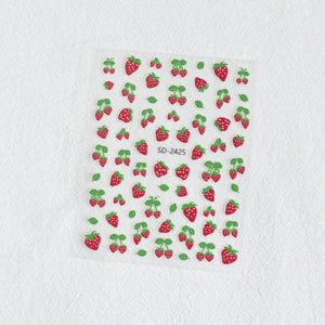 3D Nail Sticker SD-2425 Clearance No Brand 