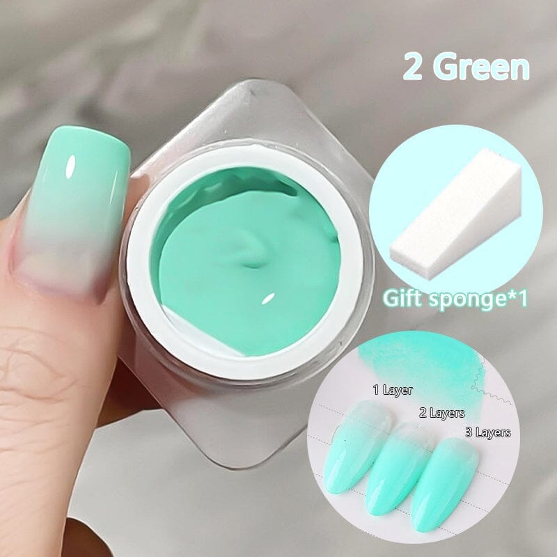 Pat Painting Gel 8ml with Sponge Gel Nail Polish No Brand 02 