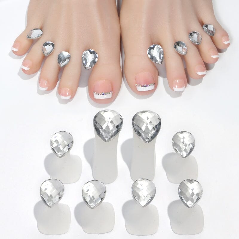 8pcs Silicone Toe Separators #06 Tools & Accessories No Brand 