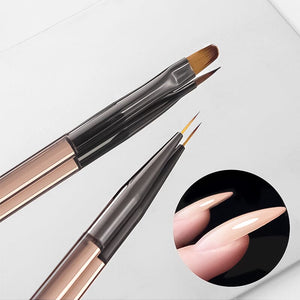 Construction & Liner Dual Ended Nail Brush Tools & Accessories No Brand 