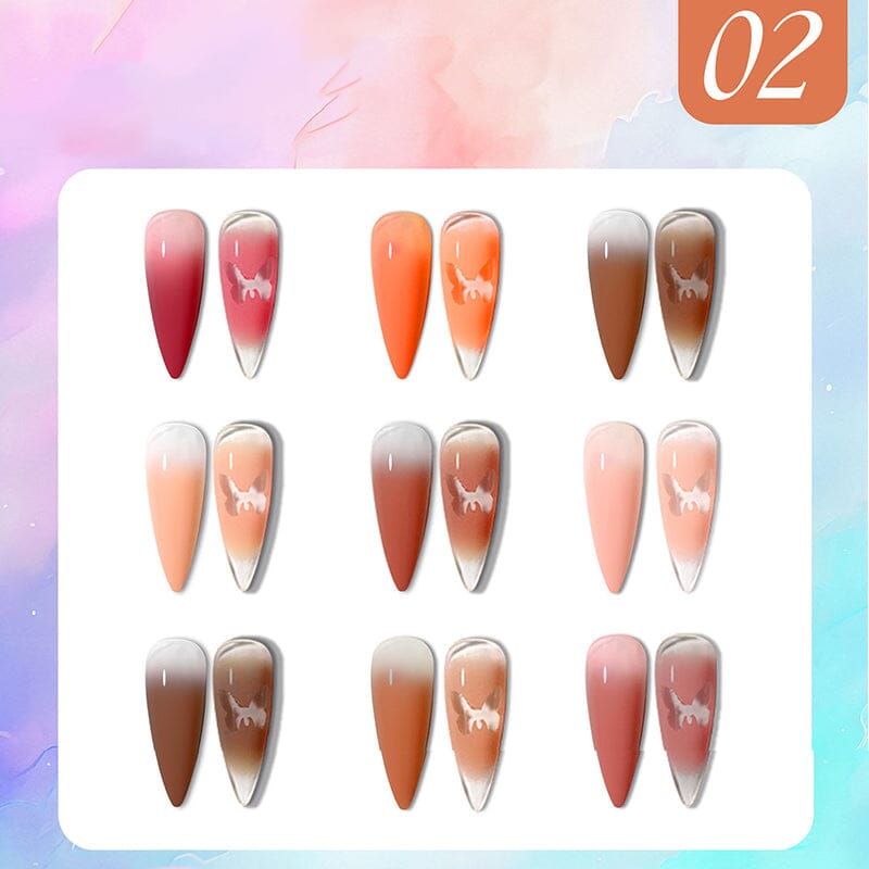 9 Colors Pat Painting Gel Gel Nail Polish No Brand 
