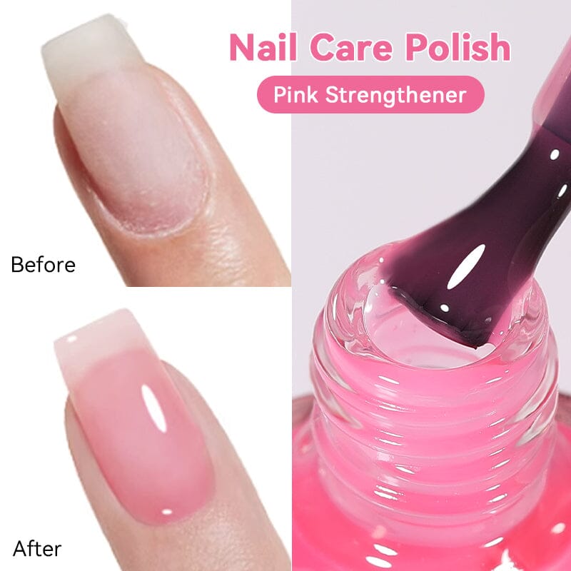 Pink Nail Strengthener 7ml Nail Care LILYCUTE 
