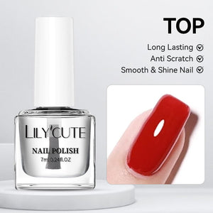 Top Nail Polish 7ml Nail Polish LILYCUTE 