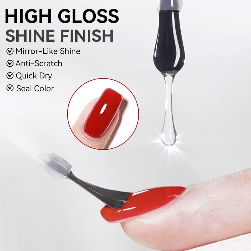 Top Nail Polish 7ml Nail Polish LILYCUTE 