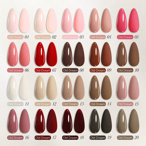 20 Colors Gel Set S14 Old Dream 5ml Gel Nail Polish BORN PRETTY 